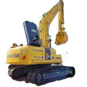 CE EMC Certified Komatsu PC210Lc Hydraulic Digging crawler Excavator Japan Made Used Excavator <b>Machinery</b> EPR France Packaging - Product Image 1