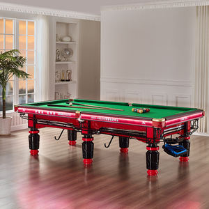 โต๊ะพูลโต๊ะเมซ่าเดบิลลาร์ลูกบิลเลียดโต๊ะเล่นเกม9ft 8FT นักล่าสนุ๊กเกอร์และบิลเลียด - Product Image 6
