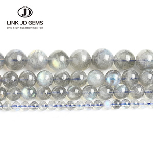Vente en gros de perles rondes grises effet œil de chat <span class=keywords><strong>naturel</strong></span> 8 mm 1A 3A 5A 7A pour la fabrication de bijoux - Product Image 1