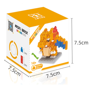 Anime, <span class=keywords><strong>dessin</strong></span> <span class=keywords><strong>animé</strong></span>, elfe, puzzle à assembler pour enfants, mini blocs de construction en <span class=keywords><strong>diamant</strong></span> à petites particules. - Product Image 4