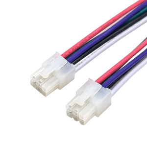 Kabel Terminal Konektor Molex 2*3pin Kustom dengan Selubung PVC, Konduktor Tembaga Telanjang, Kabel Harness Kontrol Industri untuk Robot Pengangkut - Product Image 3