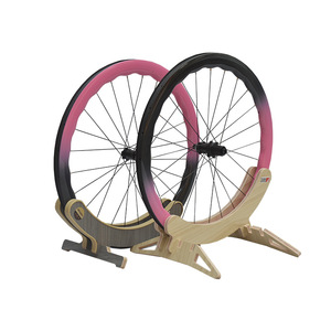 Llantas de bicicleta de carretera Hulda de fibra de carbono 700C, ligeras, tubulares, delanteras y traseras - Product Image 1