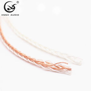 Vention — câble Audio rond OEM ODM <span class=keywords><strong>HIFI</strong></span> 5N 4N OCC, argent or, doux, 3.8mm, bricolage, Extension pour <span class=keywords><strong>casque</strong></span> d'écoute, câble Aux, pour téléphone, voiture, MP3 - Product Image 4