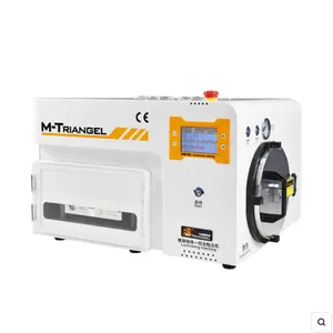 M-Triangel MT-102 Lamineren Gebogen Platte Lcd Reparatie Machine Oca Vacuüm Bubble Remover Machine Max 7 Inch Voor Telefoon Reparatie Tool