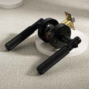 Filta Nhà Máy Trực Tiếp Màu Đen Lối Vào Cửa Xử Lý Thiết Lập Úc Phong Cách Thiết Kế Độc Đáo Tiêu Chuẩn Mỹ Ổ Khóa Cửa - Product Image 2