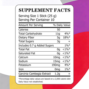 Bâtonnets de gelée de Garcinia Cambogia OEM à saveur grenade pour soutenir le métabolisme, les objectifs de perte de poids et l'équilibre intestinal – Gelée de Garcinia OEM - Product Image 2