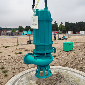 Nâng cao và bơm cắt bùn dòng chảy lớn không làm tắc nghẽn bơm nước thải chìm ly tâm với Máy mài - Product Image 2