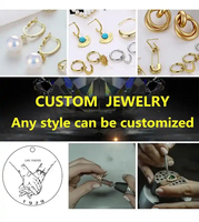 Collar, Anillo y Pendientes de Diamantes Clásicos de Plata 925 con Baño de Oro y Rodio de Alta Calidad Personalizados para Compromiso, Fiesta o Boda