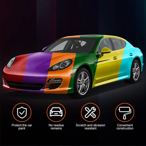 Fabricant de film d'emballage de voiture <span class=keywords><strong>en</strong></span> Pvc Petself-healing Glossy Matte Mirror Color Changing Film de protection de la carrosserie pour voiture - Product Image 2