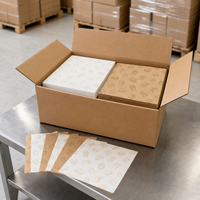 Papier de Doublure pour Panier Alimentaire Imprimé en Gros, Disponible en Plusieurs Tailles pour Restaurants, Cafés et Distributeurs
