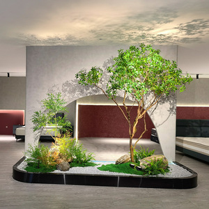 <span class=keywords><strong>Albero</strong></span> di Ulivo Artificiale da Interno/Esterno, Resistente ai Raggi UV, Ecologico, Bionico, Verde Simulato, per Vetrine - Product Image 6
