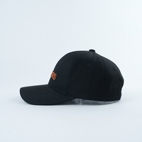 Casquette de baseball structurée à 6 panneaux, couleur personnalisée et logo brodé, visière incurvée, en coton, unisexe, casquettes de sport