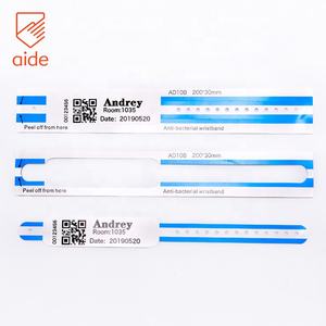 थर्मल ट्रांसफर प्रिंटिंग अस्पताल डिस्पोजेबल पहचान चिकित्सा थर्मल रिस्टबैंड वयस्क के लिए रोगी आईडी बैंड - Product Image 3