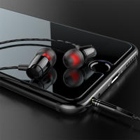 [Personnalisé R4] Écouteurs intra-auriculaires filaires en métal avec microphone, effet sonore 9D époustouflant, haut-parleur à anneau de cuivre, karaoké quotidien, 3,5 mm jl