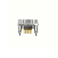 Mini connecteur d'aviation rectangulaire J30J-15TJN, connecteur mâle à souder 15 broches pour équipement électronique aérospatial et industriel