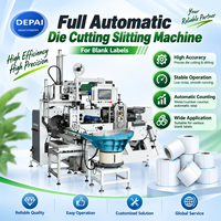 Machine de découpe rotative entièrement automatique 220 m/min, machine de refendage pour étiquettes autocollantes