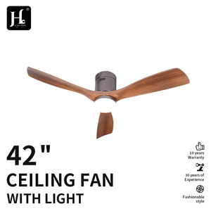 El precio más favorable es para un ventilador de techo decorativo retro americano, ventilador de techo de 220V con luz. - Product Image 2