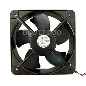 24V DC cooler fan and guard grill 200mm x 60mm 20060 1300 - 3000rpm aluminium fan for cabinet air conditioner