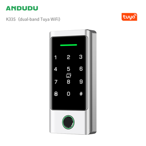 防水 K3 TTLock 指纹自动锁 金属数字无钥匙密码 ID 读卡器 NFC 用于门禁控制 - Product Image 4