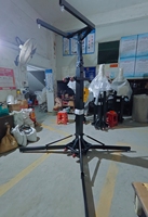 Soporte de armazón de altavoz Line Array de aluminio de alta resistencia Sistema de elevación de luz de manivela manual de construcción de acero y plegable