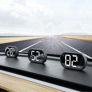 Pantalla de visualización frontal (HUD) universal X2 para automóvil con GPS integrado, pantalla TFT y velocímetro digital para el parabrisas. - Product Image 1