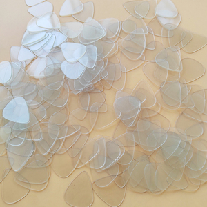 Púa de guitarra <span class=keywords><strong>transparente</strong></span> de 100 piezas para bajo eléctrico acústico y <span class=keywords><strong>ukelele</strong></span> - Product Image 6
