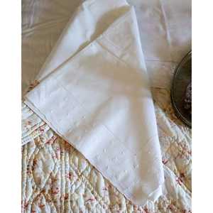 Sábana de Algodón para Cama Doble Reana con Borde Bordado San Gallo, Sábanas Ajustables y Planas - Product Image 4