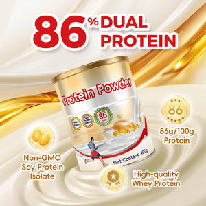 Proteína Natural en Polvo para Adultos, Aislado de Proteína de Soya Sin OMG, Mezcla de Proteínas Vegetales y de Suero, Personalizable OEM ODM - Product Image 4