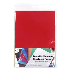 Schweres Gewicht Verschiedene Farben Metallic Shimmer Pearl scent Cards tock Paper