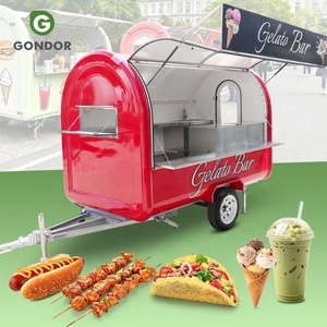 Nuovo Rimorchio Mobile per BBQ, Birra <span class=keywords><strong>alla</strong></span> <span class=keywords><strong>Spina</strong></span>, Cibo di Strada, Dessert e Caffè con Finestre di Vendita - Product Image 1