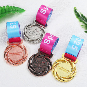 Logo 3D conçu et fabriqué à bas prix Médailles personnalisées pour la danse et les sports Prix et médailles 3D en alliage - Product Image 5