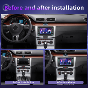 Radio para Auto Podofo 2+32G de 7 Pulgadas con Android, Carplay y Android Auto para VW/Polo/Skoda/Scirocco/<span class=keywords><strong>Caddy</strong></span>/Beetle T5, Autoradio de Fábrica - Product Image 3