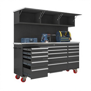 Heavy <b>Tool</b> Truck Auto Repair Wheeled Toolbox Workshop Repair Removable Cabinet Hardware with Drawer Trolley HYD-72 - Product Image 1