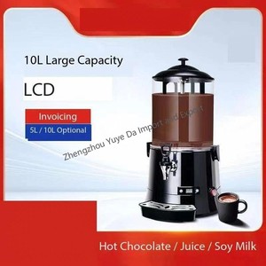 Máquina de chocolate caliente con 5L y 10L 400W Soporte de alta calidad Uso de control de temperatura para barra de café Hotel de gama alta - Product Image 6