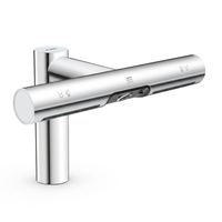 Robinet d'air 2-en-1 série AK7120 avec filtre HEPA, capteur infrarouge sans contact haute vitesse et sécheur pour hôtels et usage domestique
