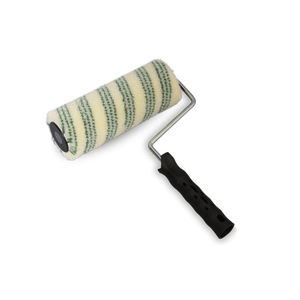 16 strisce verde crema 180 Mm-rullo di vernice con manico fisso in poliammide industriale Rollpax artigianale acrilico personalizzabile diametro 47 mm - Product Image 1