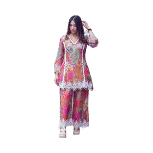 Latest Designer Heavy Georgette Digital Print Top for Party Wear <b>Indian</b> & <b>Pakistani</b> <b>Clothing</b> - Product Image 1