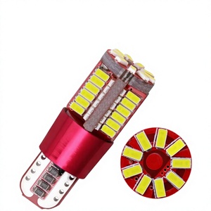 หลอดไฟ LED สำหรับรถยนต์ Canbus W5W 194 3014 57SMD ระบบไฟส่องสว่างอัตโนมัติ 12V T10 สีขาวธรรมชาติ -40~+85 องศาเซลเซียส - Product Image 3