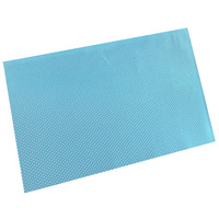Tapis de réfrigérateur, doublures de réfrigérateur lavables, peuvent être coupées, coussinets de réfrigérateur, tapis de réfrigérateur, dessous de plat pour tiroir, 5 pièces par ensemble RX