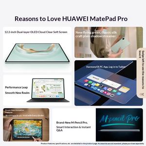 Nuovo <span class=keywords><strong>MatePad</strong></span> <span class=keywords><strong>Pro</strong></span> 12.2 Pollici 2025 Direttamente dalla Fabbrica, Tablet Huawei con Display OLED a Doppio Strato e Luce Soffusa, Wi-Fi - Product Image 2