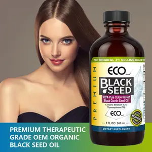 Premium Black Seed Oil - Aids In Digestive Health Immune Support Brain Function Joint Mobility