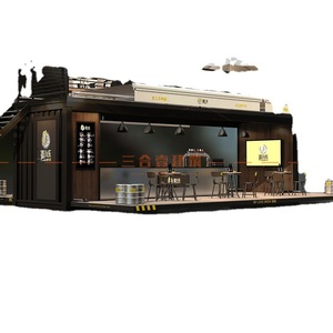 Cafetería Móvil en Contenedor Comercial, Expandible, Metálica, Eléctrica 220V, Fácil de Limpiar, Requiere Instalación Profesional - Product Image 1