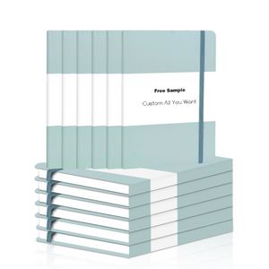 Agenda/Diario Semanal y Mensual A5 con Logotipo Personalizado, Tapa Dura de Cuero, Planificador Personalizado, Cuaderno PU con Portaplumas - Product Image 1