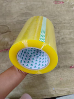 Ruban adhésif d'emballage en BOPP acrylique avancé, activé par l'eau, à adhérence sensible à la pression, membrane imperméable pour la fermeture des boîtes