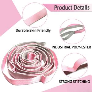 Cinta de Ejercicio No Elástica CZFIT para Fisioterapia, Pilates, Danza, Gimnasia, Estiramiento, <span class=keywords><strong>Yoga</strong></span>, con Lazos - Product Image 3