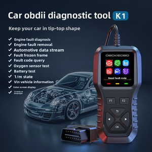 C1329 Nouveau testeur de diagnostic de panne de voiture universel OBD2 avec affichage clair des codes 12V pour les voitures après 2008 Modèle <span class=keywords><strong>K1</strong></span> - Product Image 2