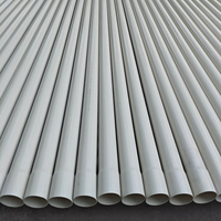 Tuyau perforé en PVC haute pression durable avec géotextile pour le drainage et la séparation du sable dans les systèmes de pistes de course