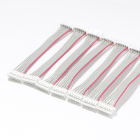 Conector de terminal de cable plano PH/PHB, espaciado de 2.0mm, cabezal simple/doble, cableado paralelo, arnés de cableado en fila rojo, blanco, gris, PVC puro