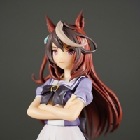 Vente en gros - Figurine d'anime officielle UmaMusume Pretty Derby Symboli Rudolf Ver PVC - Modèle de collection - Boîte d'origine
