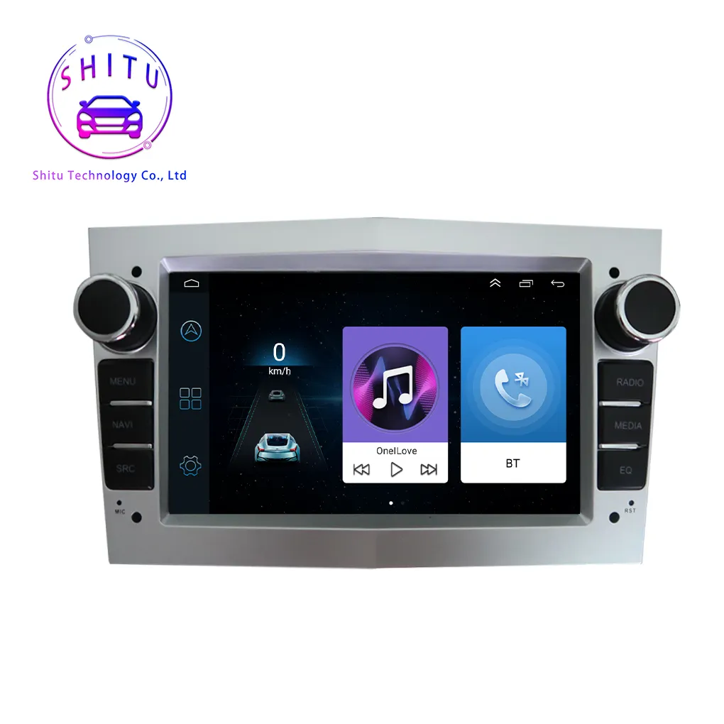 Opel Android sistemi için 7 inç oyuncu araba multimedya MP5 radyo Bluetooth GPS navigator araba radyo Video Stereo ters görüntü